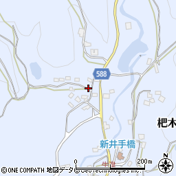 福岡県朝倉市杷木志波2005周辺の地図