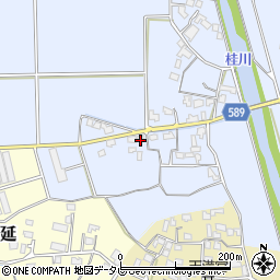 福岡県朝倉市福光1050周辺の地図