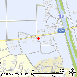 福岡県朝倉市福光995-1周辺の地図