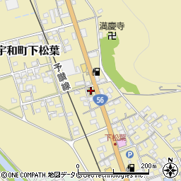 サンワークス宇和店周辺の地図