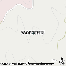 大分県宇佐市安心院町村部周辺の地図