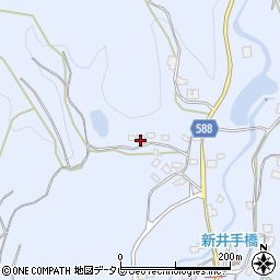 福岡県朝倉市杷木志波1992周辺の地図