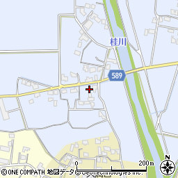 福岡県朝倉市福光1005周辺の地図