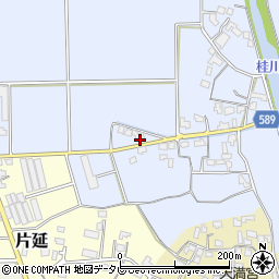 福岡県朝倉市福光1042周辺の地図
