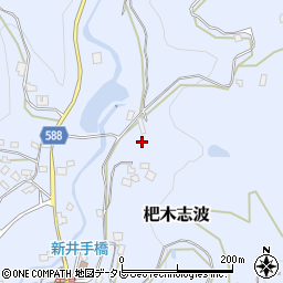福岡県朝倉市杷木志波1721周辺の地図