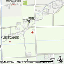 福岡県朝倉市八重津970周辺の地図