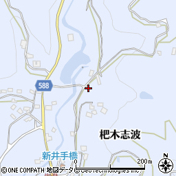 福岡県朝倉市杷木志波1719-1周辺の地図