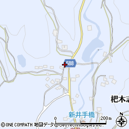福岡県朝倉市杷木志波2011-1周辺の地図