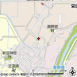 福岡県三井郡大刀洗町栄田365周辺の地図