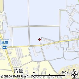 福岡県朝倉市福光1087周辺の地図