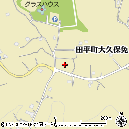 長崎県平戸市田平町大久保免周辺の地図