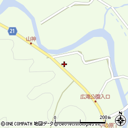 佐賀県神埼市脊振町広滝1188周辺の地図