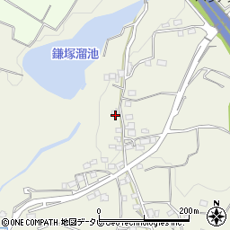 福岡県朝倉市山田1286周辺の地図