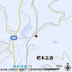 福岡県朝倉市杷木志波1721-1周辺の地図