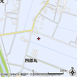 福岡県朝倉市四郎丸701周辺の地図