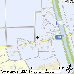 福岡県朝倉市福光1013-3周辺の地図