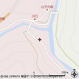 高知県高岡郡梼原町川口6124周辺の地図
