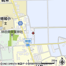 福岡県朝倉市福光1275-5周辺の地図