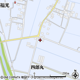 福岡県朝倉市福光702-1周辺の地図