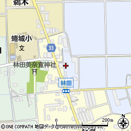 福岡県朝倉市福光1276-1周辺の地図