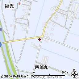福岡県朝倉市福光456-2周辺の地図