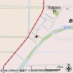 福岡県朝倉市倉吉294周辺の地図