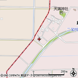 福岡県朝倉市倉吉296周辺の地図