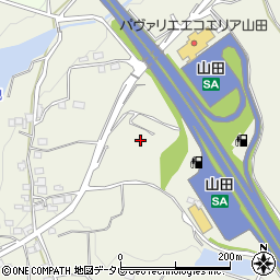 福岡県朝倉市山田1331周辺の地図