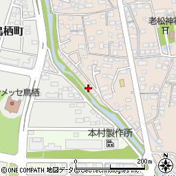 佐賀県鳥栖市曽根崎町1195周辺の地図
