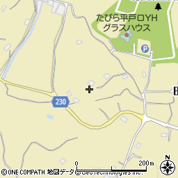 長崎県平戸市田平町大久保免1378-4周辺の地図
