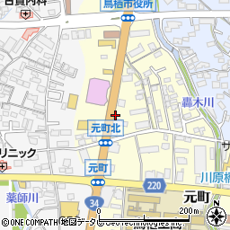 松尾工業株式会社　鳥栖営業所周辺の地図