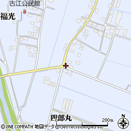 福岡県朝倉市福光518周辺の地図