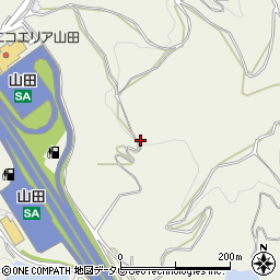 福岡県朝倉市山田951周辺の地図