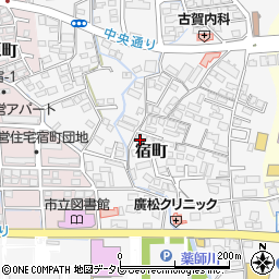 佐賀県鳥栖市宿町周辺の地図