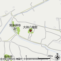 大分県速見郡日出町大神2307周辺の地図