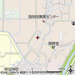 福岡県三井郡大刀洗町栄田303周辺の地図