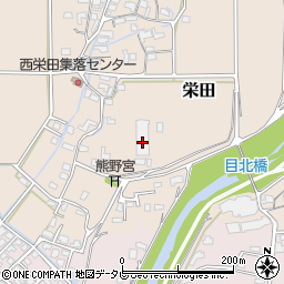 福岡県三井郡大刀洗町栄田456周辺の地図