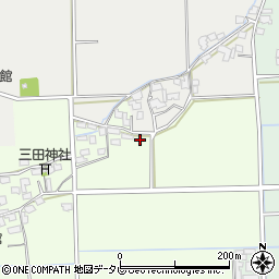 福岡県朝倉市八重津901-1周辺の地図