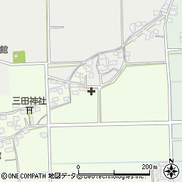 福岡県朝倉市八重津901周辺の地図