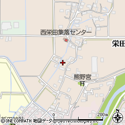 福岡県三井郡大刀洗町栄田401周辺の地図