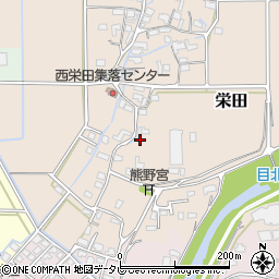 福岡県三井郡大刀洗町栄田395周辺の地図