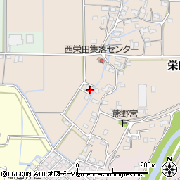 福岡県三井郡大刀洗町栄田301周辺の地図