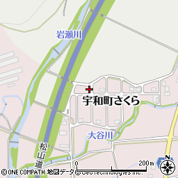 愛媛県西予市宇和町さくら1-53周辺の地図