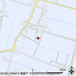 福岡県朝倉市福光645-3周辺の地図