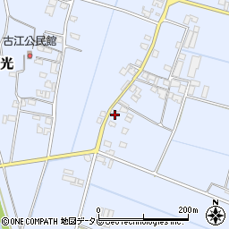 福岡県朝倉市福光512-1周辺の地図