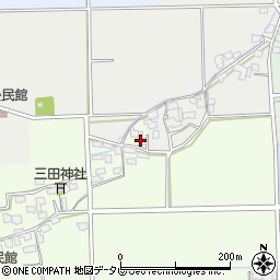 福岡県朝倉市八重津912周辺の地図
