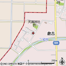 福岡県朝倉市倉吉314周辺の地図