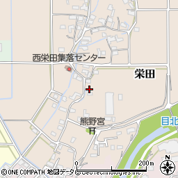 福岡県三井郡大刀洗町栄田408周辺の地図