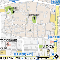 佐賀県鳥栖市蔵上町周辺の地図