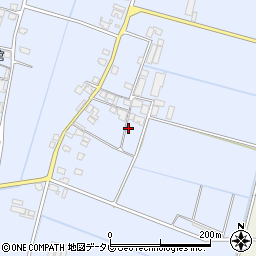 福岡県朝倉市福光644周辺の地図
